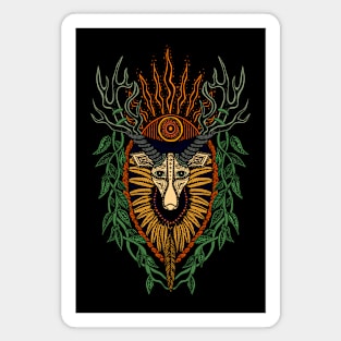 Deer spirit Magnet